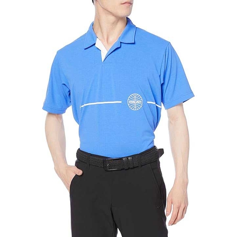 Áo Polo Mizuno Chính Hãng - Pan Am Contrail - Màu Xanh | JapanSport 52JA1042-25