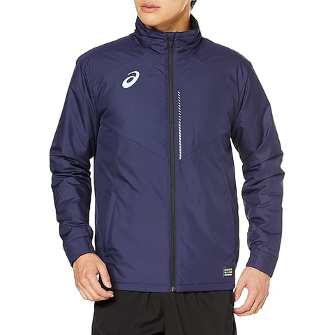 Áo Khoác Asics Chính Hãng - Outerwear & Vests Warmer Jackets - Màu Xanh | JapanSport 2101A147-400
