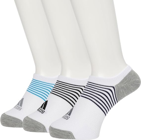 Set Tất Adidas Chính Hãng - Mesh Instep Ghost Socks 3 Pairs | JapanSport 06A46W