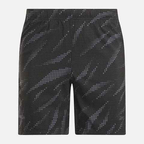 Quần Shorts Reebok Nam Chính Hãng - Speed Short 4.0 AOP - Màu Đen | JapanSport 100207766