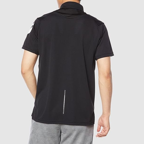 Áo Polo Asics Chính Hãng - LIMO GEL-COOL Button Down Polo - Màu Đen | JapanSport 2031C888-001