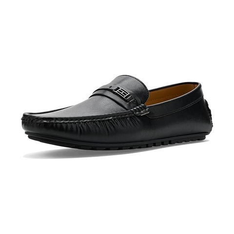 Giày Tommy Hilfiger Nam Chính Hãng - Rudder mens Driving Style Loafer - Màu Đen | JapanSport LIGHT BROWN 230 tmRUDDER