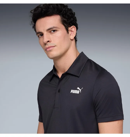 Áo Polo Puma chính hãng - PUMA Essentials - Màu Đen | JapanSport 688016-01