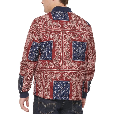Áo Khoác Levi's Chính Hãng - Quilted Open Bottom Bomber - Màu đỏ  | JapanSport LM2RP282-vnt
