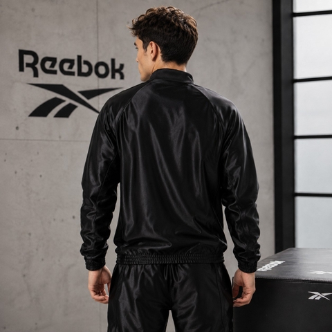 Áo thể thao Reebok Chính hãng - Basketball Warm Up Jacket - Đen | JapanSport 100034533