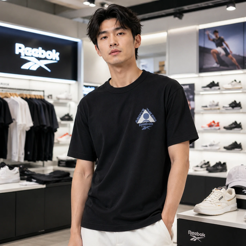Áo Phông Reebok Chính Hãng - Reebok Basketball T-Shirt - Màu Đen | JapanSport 100203669