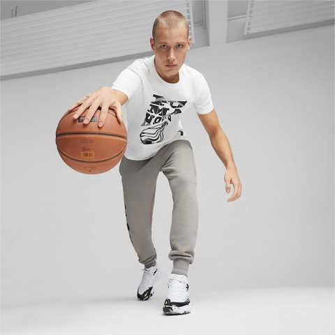 Áo Phông Puma Chính hãng - The Hooper Men's White T-Shirt  - Trắng | JapanSport 624827-01