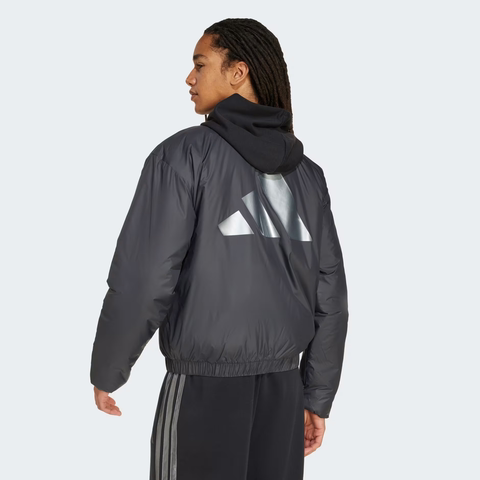 Áo Khoác Adidas Nam Chính Hãng - Essentials Holiday CLIMAWARM Insulated Bomber - Đen | JapanSport JL5075