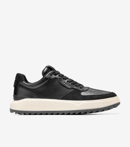 Giày Golf Cole Haan Nam Chính Hãng - GrandPrø Crossover Waterproof Golf - Màu Đen | JapanSport C38378