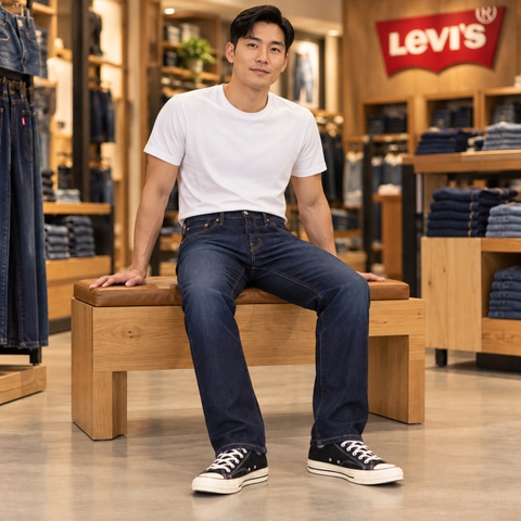 Quần Levi's Chính Hãng - Slim Fit Men's Jeans - Màu Xanh | JapanSport    045114534