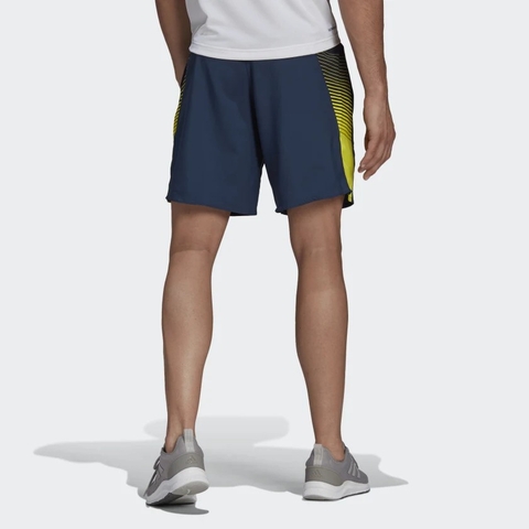 Quần Short Adidas Chính hãng - Designed 2 Move Activated Tech AEROREADY - Xanh | JapanSport GM2099