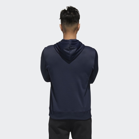 Áo Khoác Adidas Chính Hãng - Must Hub BR SW PO Sweat Hoodie - Xanh | JapanSport GE0427