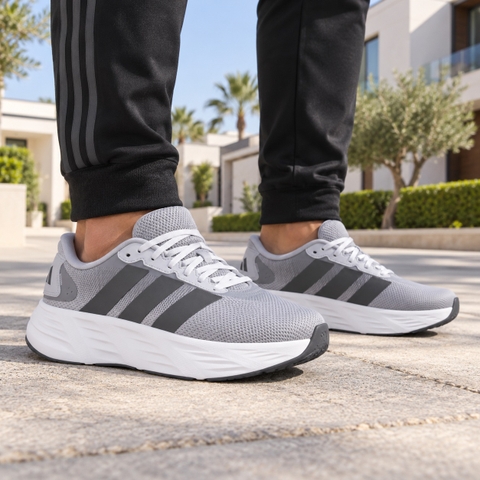 Giày chạy nam Adidas Chính hãng - GLX 8 Ascend - Màu Xám | JapanSport KI7998