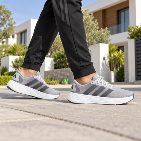 Giày chạy nam Adidas Chính hãng - GLX 8 Ascend - Màu Xám | JapanSport KI7998