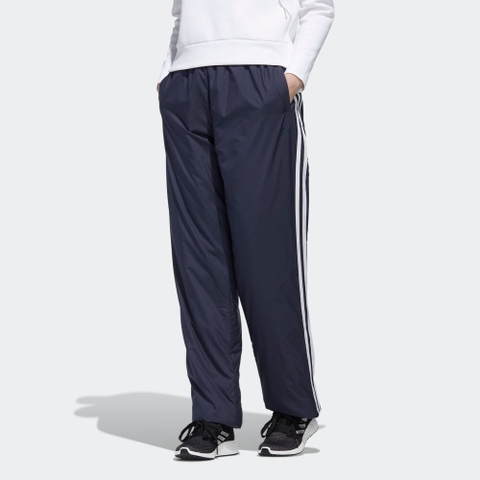Quần Adidas Nữ Chính hãng - MUST HAVES 3-STRIPES WARM - Xanh | JapanSport GF6932