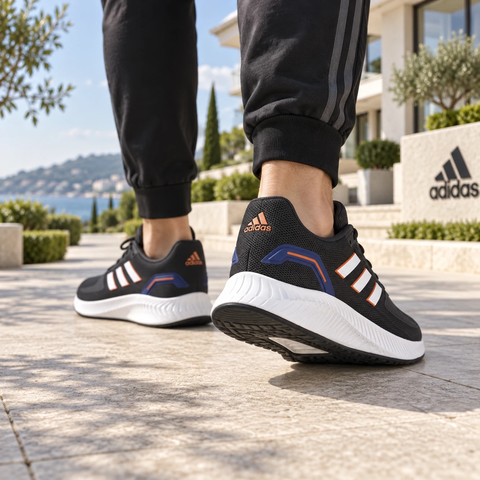 Giày chạy Adidas Nam Chính Hãng - RunFalcon 2.0 - Đen | JapanSport GV9559