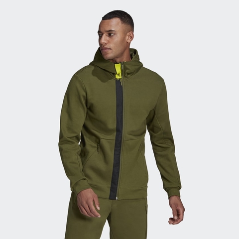 Áo Khoác Adidas Chính hãng - INNOVATION MOTION FULL-ZIP - Xanh | JapanSport GM5767