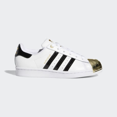 Giày Adidas Nam Nữ Chính Hãng - SuperStar Metal Toe - White/Black/Gold | JapanSport - FV3310
