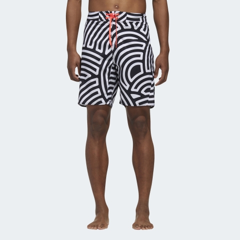 Quần Short Adidas Nam Chính Hãng - TOKYO PACK CLASSIC LENGTH SHORTS - Đen/Trắng | JapanSport GD4963