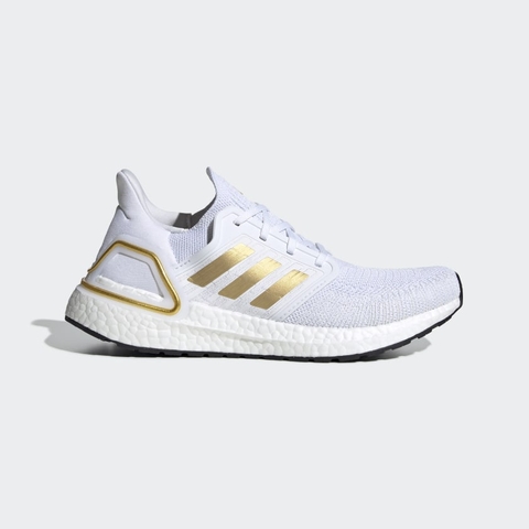 Giày chạy Adidas Chính Hãng - Ultraboost 20 - White/Gold | JapanSport - EG0727