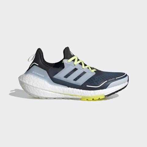 Giày chạy Adidas Chính Hãng - UltraBoost 21 COLD.RDY - Xanh | JapanSport S23754