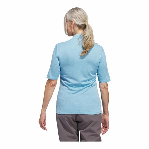 Áo Polo Adidas Nữ Chính Hãng - Ultimate365 HEAT.RDY Golf Polo - Màu Xanh | Japansport IP8695