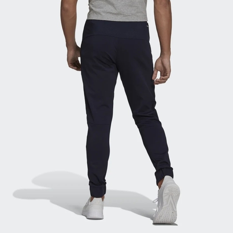 Quần Adidas Nam Chính Hãng - AEROREADY DESIGNED TO MOVE SPORT MOTION LOGO PANTS - Xanh | JapanSport GV5301