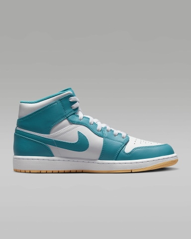 Giày Nike Nam Chính Hãng - Air Jordan 1 Mid - Xanh | JapanSport DQ8426-400