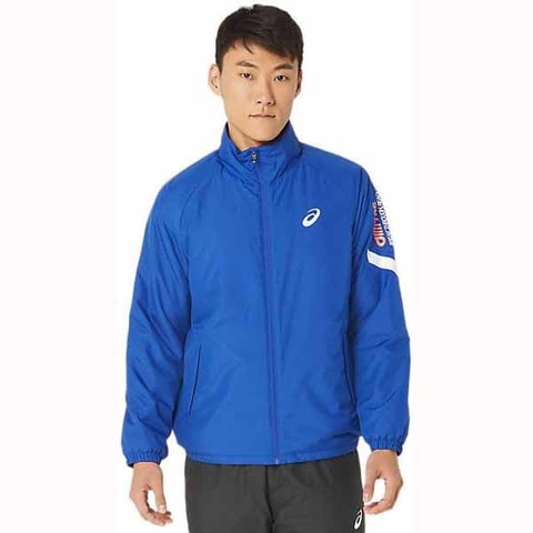Áo Khoác Asics Chính Hãng - Windbreaker - Màu Xanh | JapanSport 2031E275-402