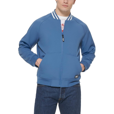 Áo Khoác Levi's Chính Hãng - Softshell Varsity Bomber Jacket - Màu Xanh | JapanSport LM3RP700-nvy