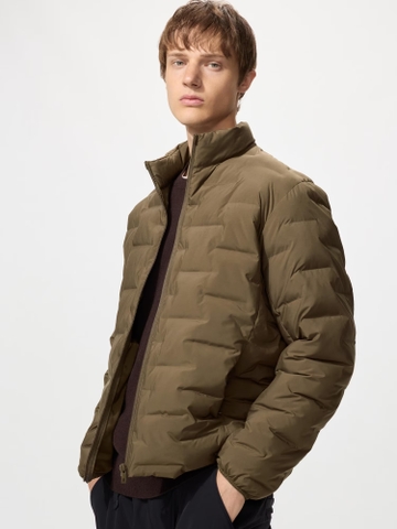 Áo Khoác Uniqlo Chính hãng - PUFFTECH Lightweight and Warm Tech Jacket - Màu nâu | JapanSport 311-485476-34