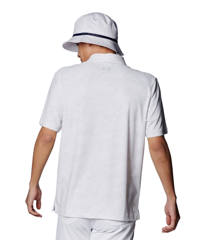 Áo Polo Golf Under Armour Chính hãng - Summer Piqué Polo Grey - Màu trắng | JapanSport 1385532-023