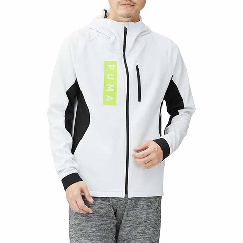 Áo Khoác Puma Nam Chính Hãng - Training Strength Knit - Trắng | JapanSport 525231-42