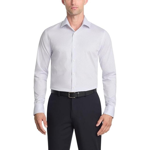 Áo sơ mi Tommy Hilfiger Chính hãng - Flex Essentials Button Down Dress Shirt - Màu trắng | JapanSport 24N2309460
