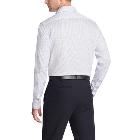 Áo sơ mi Tommy Hilfiger Chính hãng - Flex Essentials Button Down Dress Shirt - Màu trắng | JapanSport 24N2309460