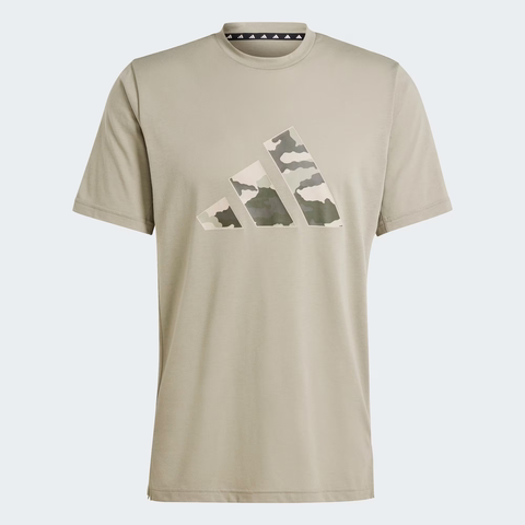 Áo Phông Adidas Nam Chính Hãng - Train Essentials Camouflage Graphic Logo T-Shirt - Màu  | JapanSport IW8487