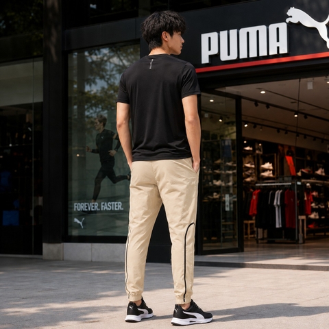 Quần thể thao Puma Nam Chính Hãng - Puma ACM Woven Track Pants - Màu Da| JapanSport 777717-26