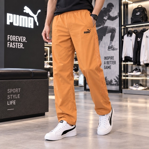 Quần Puma Nam Chính hãng - CORE HERITAGE Woven Lined Track Pants - Màu Cam | JapanSport 683582-64