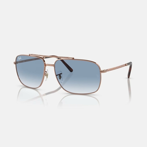Kính Ray-Ban Chính hãng - ROSE GOLD Frame/CLEAR GRADIENT BLUE - RB3796-92023F 59mm - Nam | JapanSport