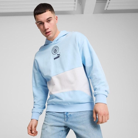 Áo Hoodie Puma Nam Chính Hãng - PUMA Manchester City ftblCulture - Màu Xanh | JapanSport  777785 44