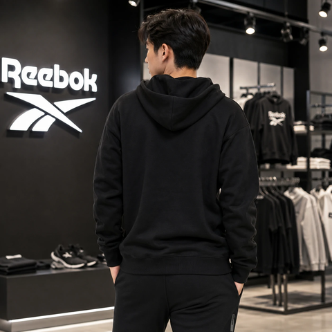 Áo Khoác Reebok Chính Hãng - Reebok Athlete Hoodie - Màu Đen | JapanSport 100215038