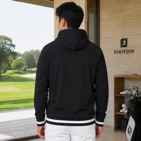 Áo Khoác FOOTJOY Chính Hãng - Deboss Wordmark - Màu Đen | JapanSport 34701 FJ-S25-M01