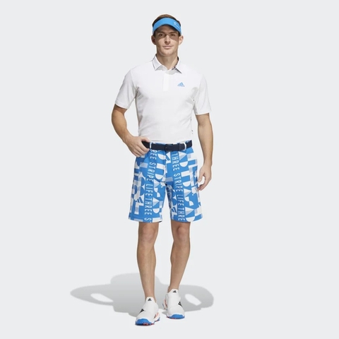 Áo Polo Adidas Nam Chính Hãng - AEROREADY THREE STRIPE LIFE POLO SHIRT - Trắng | JapanSport HA0232