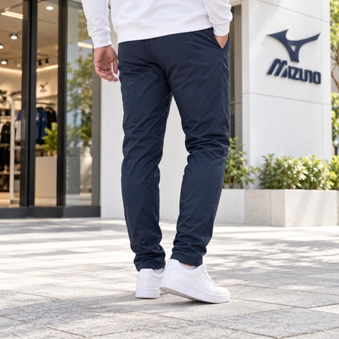 Quần Mizuno Nam Chính Hãng -  Warmer Pants - Màu navy | JapanSport P2MF2590-14