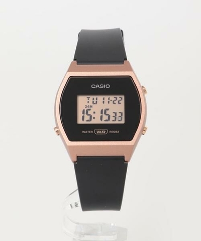 Đồng Hồ Nữ Casio Chính hãng - Metal Digital Watch DWA6-LW204 - Màu đen/vàng hồng| JapanSport