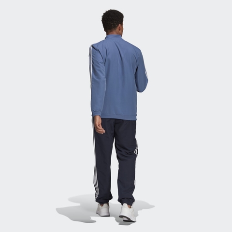 Bộ thể thao Adidas Nam Chính Hãng - AEROREADY ESSENTIALS CLASSIC - Xanh | JapanSport GK9953