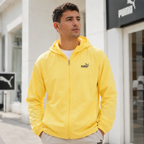 Áo Khoác Puma Chính Hãng - CORE HERITAGE Packable Woven Jacket - Màu Vàng | JapanSport 686852-55