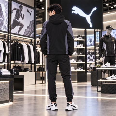 Áo Khoác Puma Chính Hãng -  TAD Knit Jacket - Màu Đen  | JapanSport 527046-01