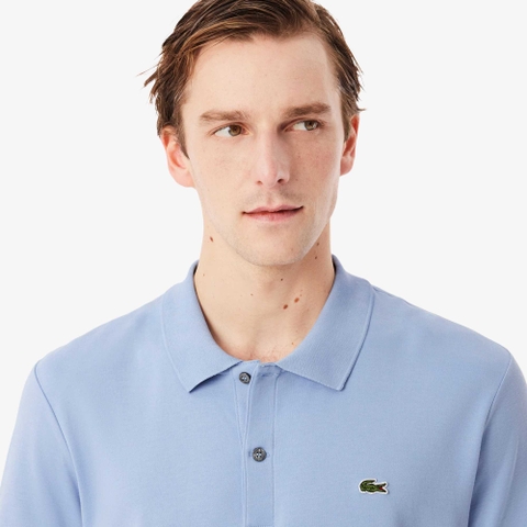 Áo Polo Lacoste Chính hãng - Landscape Crocodile - Màu Xanh | JapanSport DH2050-51-AEY