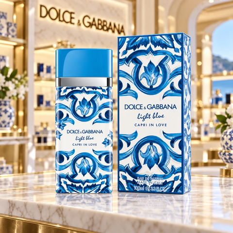 Nước hoa nữ Dolce & Gabbana Chính hãng - Light Blue Capri In Love EDP 100ml | JapanSport